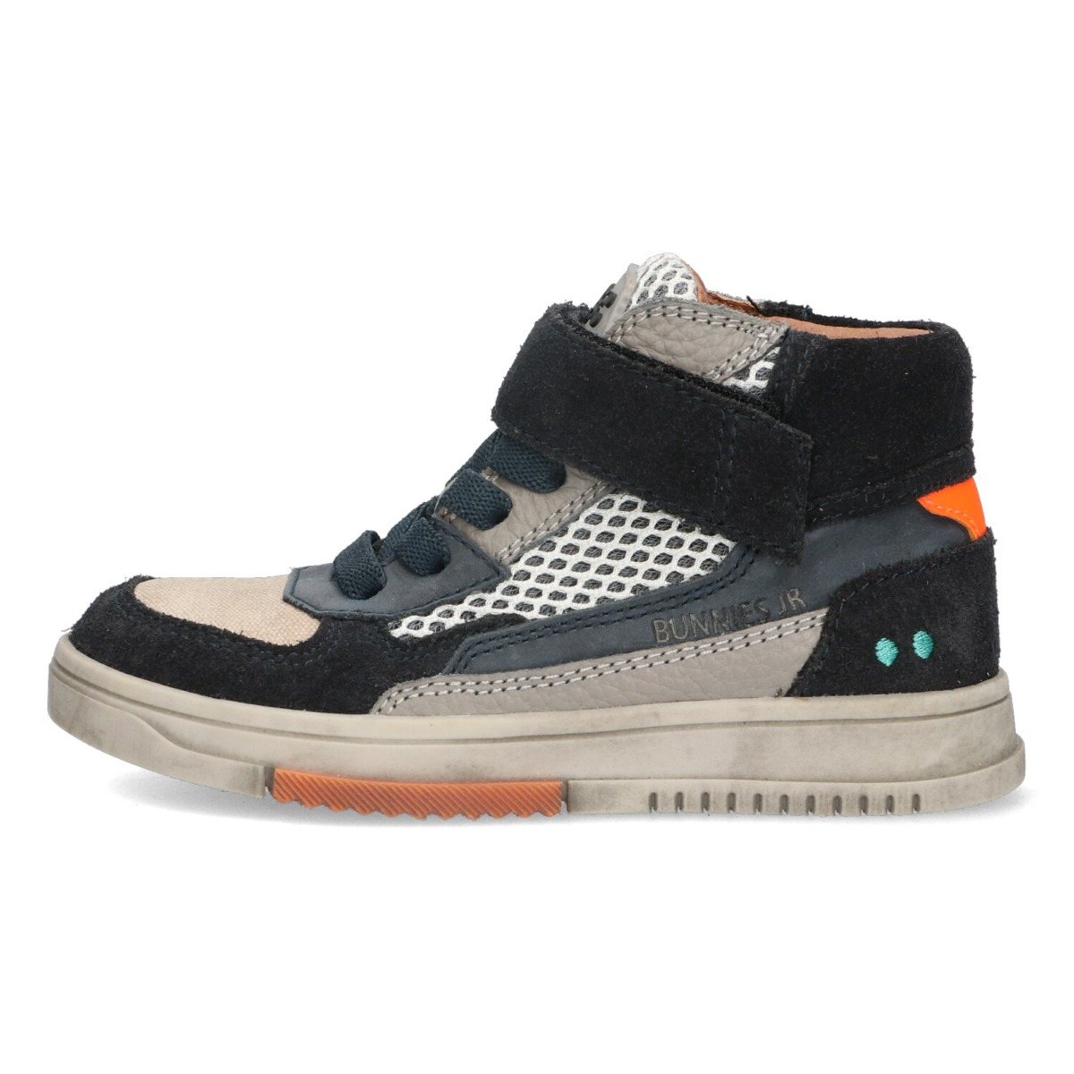 Morris Mieters - Hoge Sneakers Bunnies Blauw