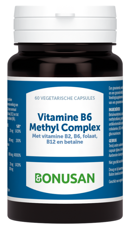 Bonusan Vitamine B6 Methyl Complex 60 capsules