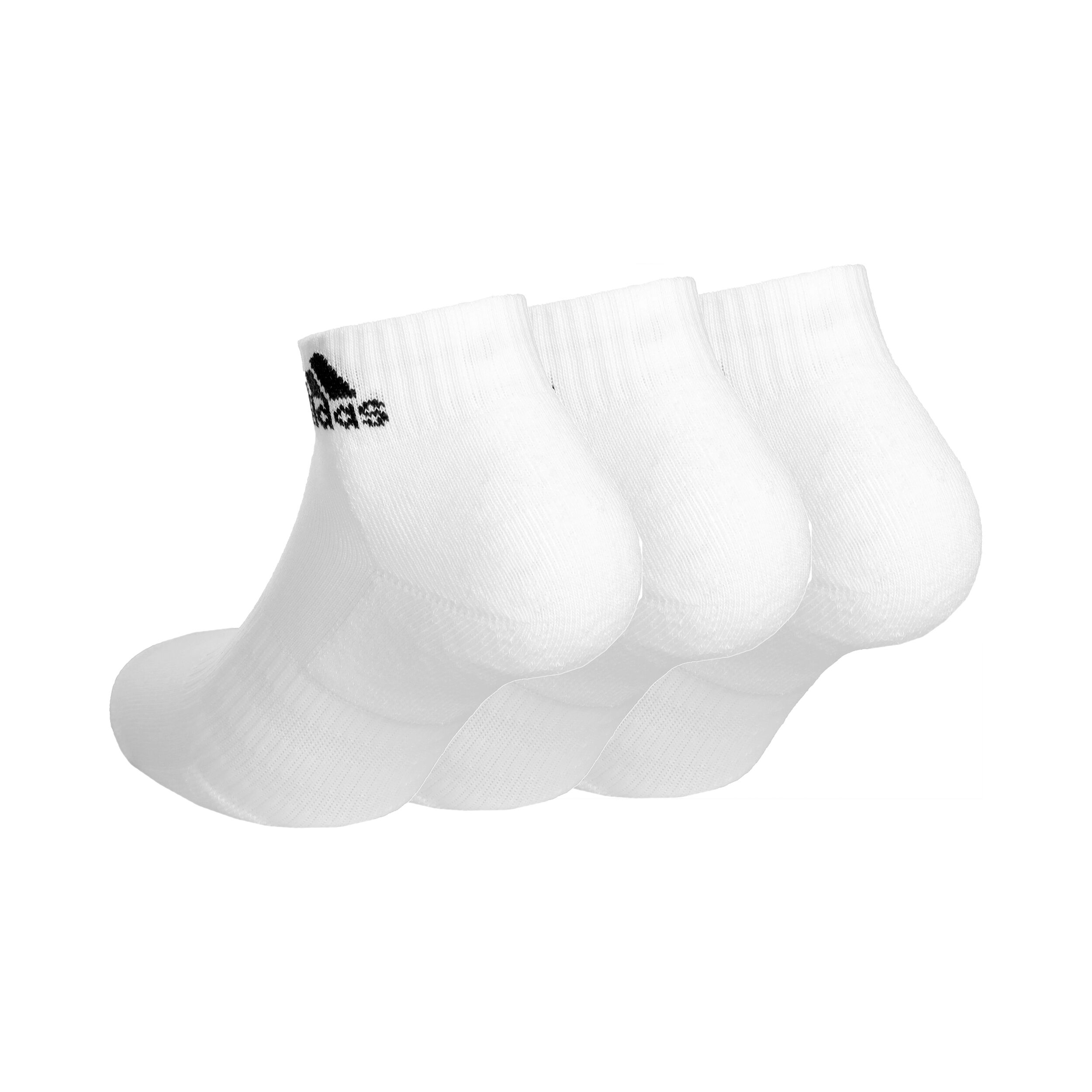 adidas Crew Sportswear Ankle Chaussettes De Sport Pack De 3 - Blanc , Noir