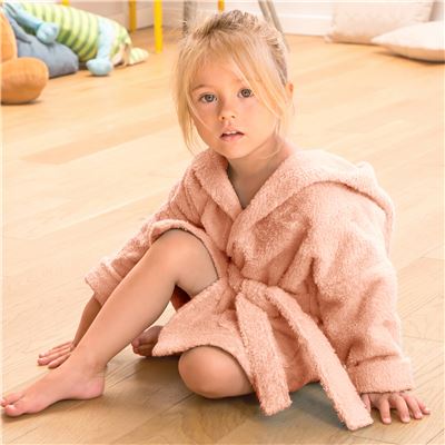 Peignoir de bain enfant Lauréat personnalisable - 400 g/m²