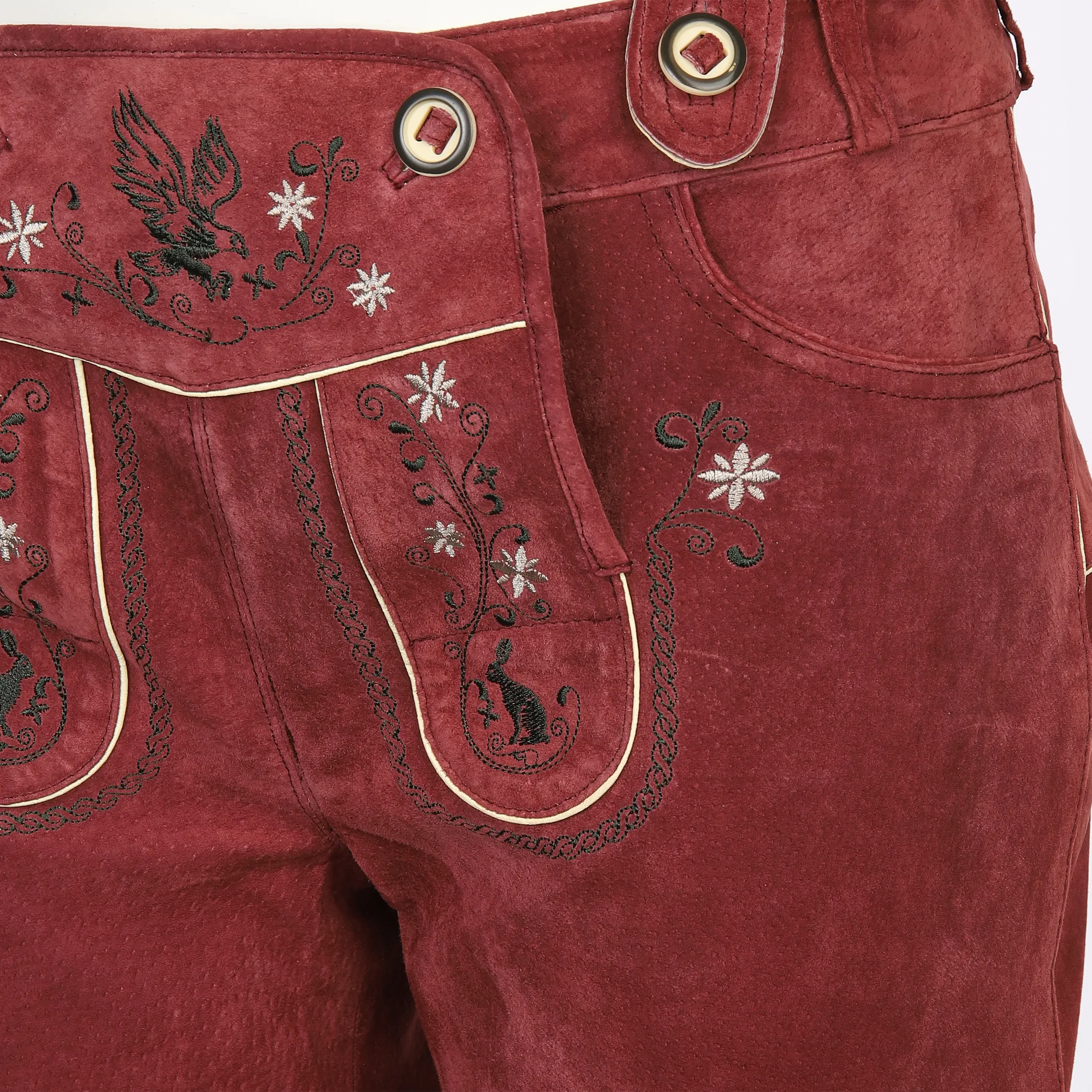 Damen Trachtenshorts mit Trägern