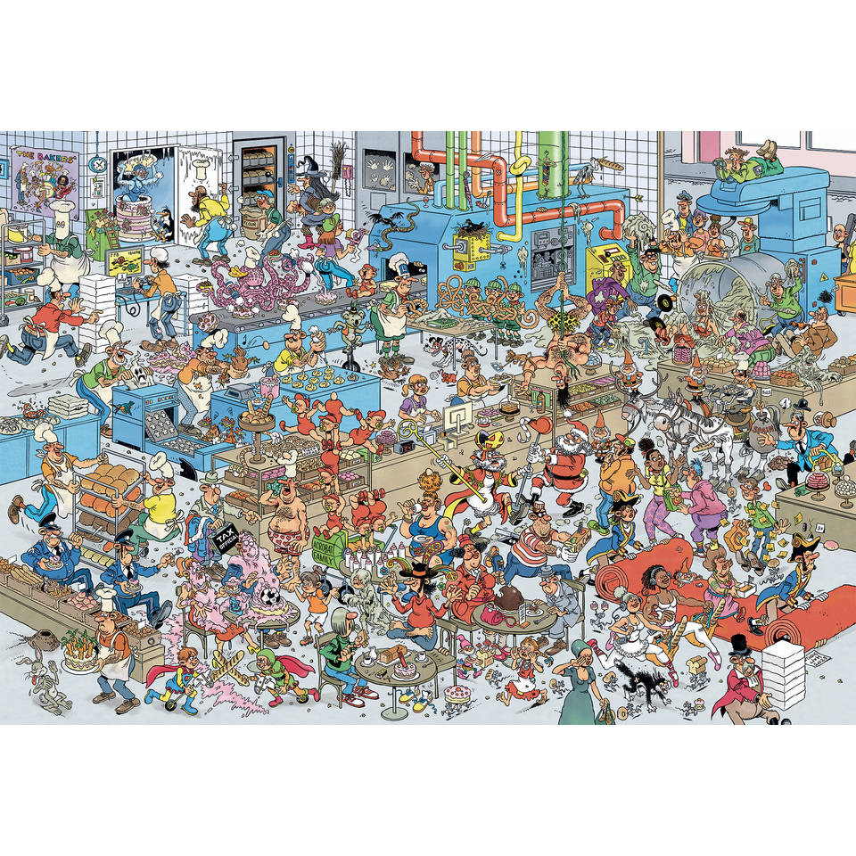 Jumbo Jan van Haasteren puzzel De bakkerij - 2000 stukjes