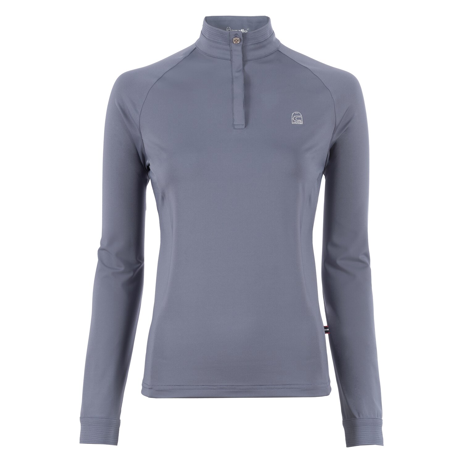 Cavallo Trainingsshirt CAVAL UV-PROTECTION HALFZIP SHIRT - blue shadow