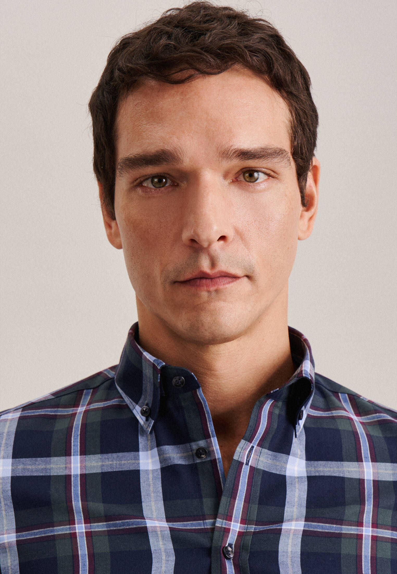 Seidensticker| Herren Flanellhemd X-Slim