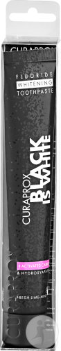 Curaprox Black Is White Dentifrice Au Charbon Actif Tube 90ml