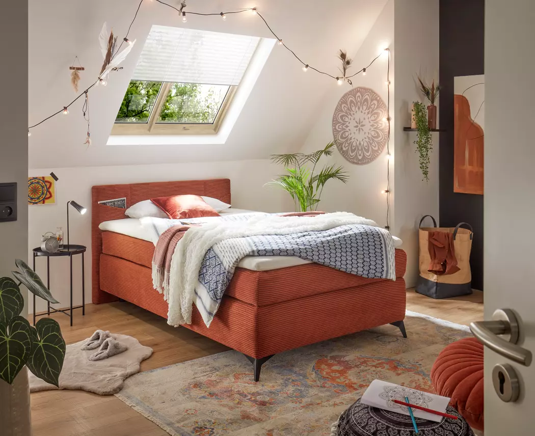 Boxspringbett Jodie 120 x 200 cm