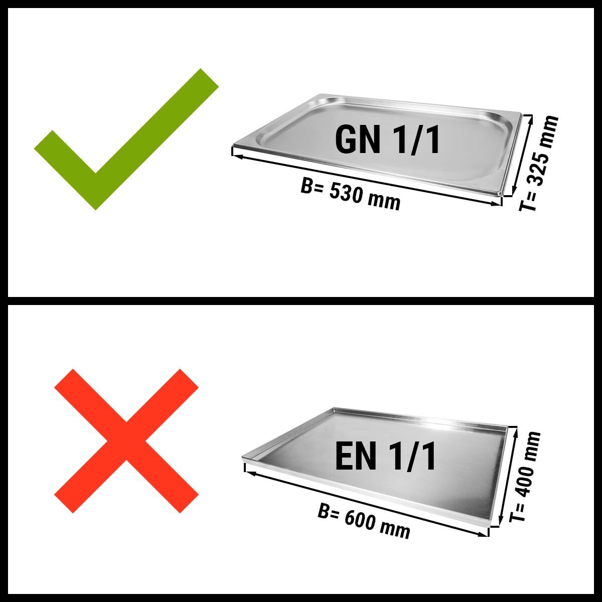GGM Gastro | KDDV1011N | Kombidämpfer - Digital - 10x GN 1/1 - inkl. Waschsystem & Temperaturfühler