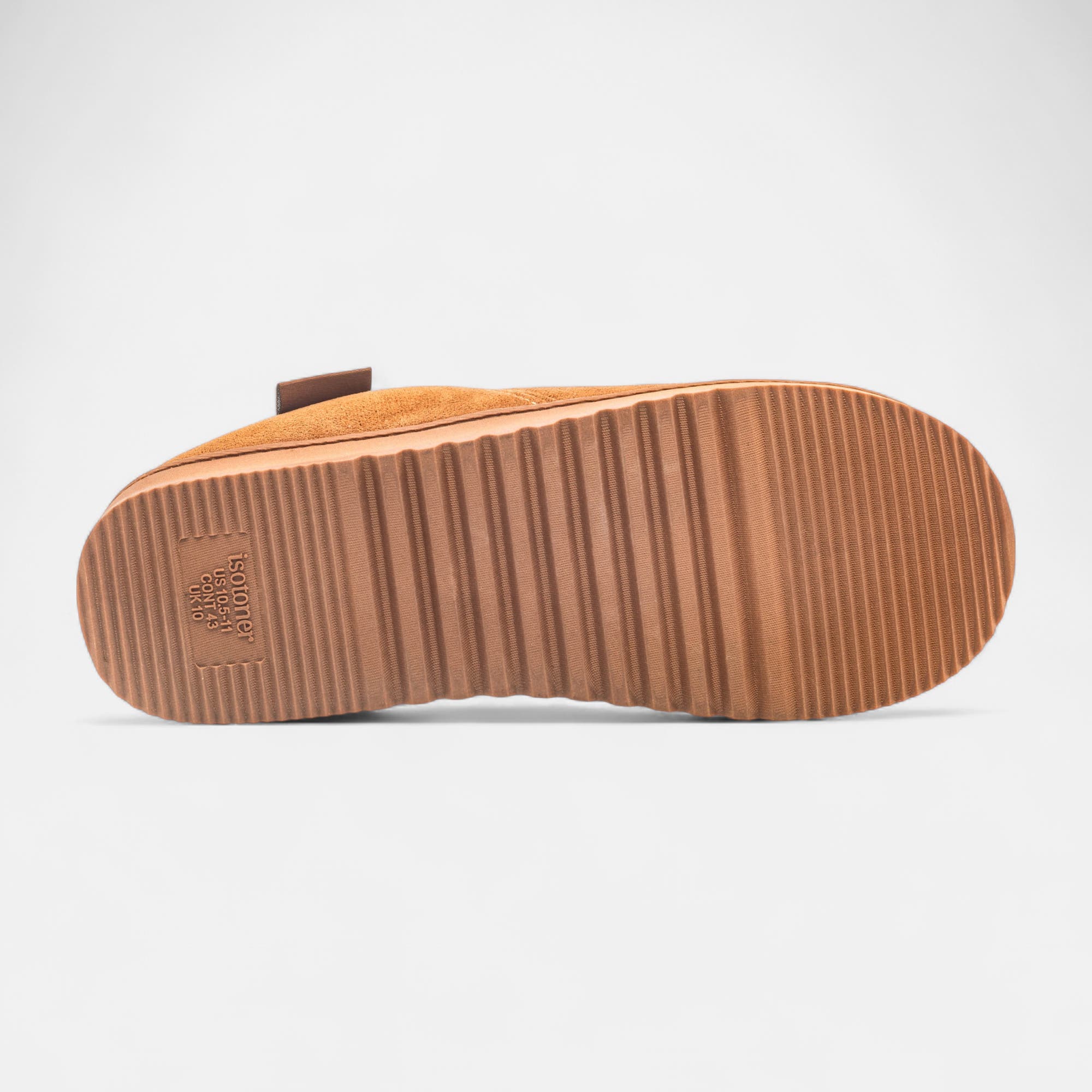 Pantoufles mules Homme cognac
