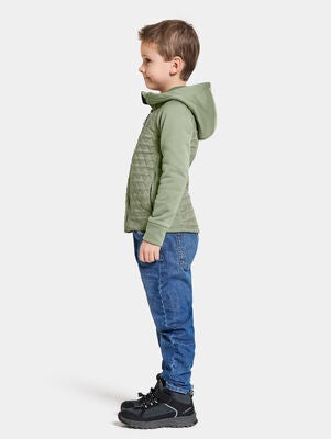 Didriksons Kapris Hybridjakke, Light Moss
