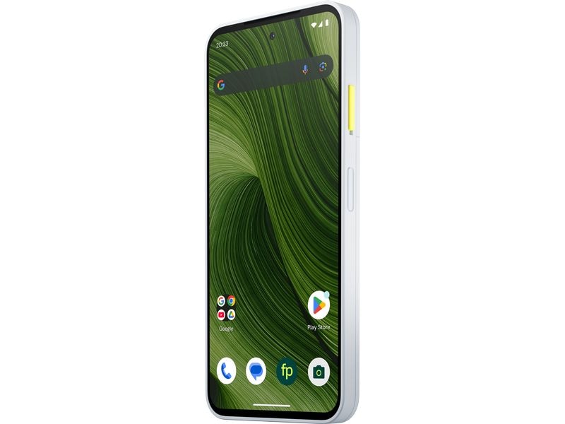 Fairphone Fairphone 6 256 GB Cloud white Nachhaltiges Android-Smartphone aus fairer Produktion mit recycelten Materialien