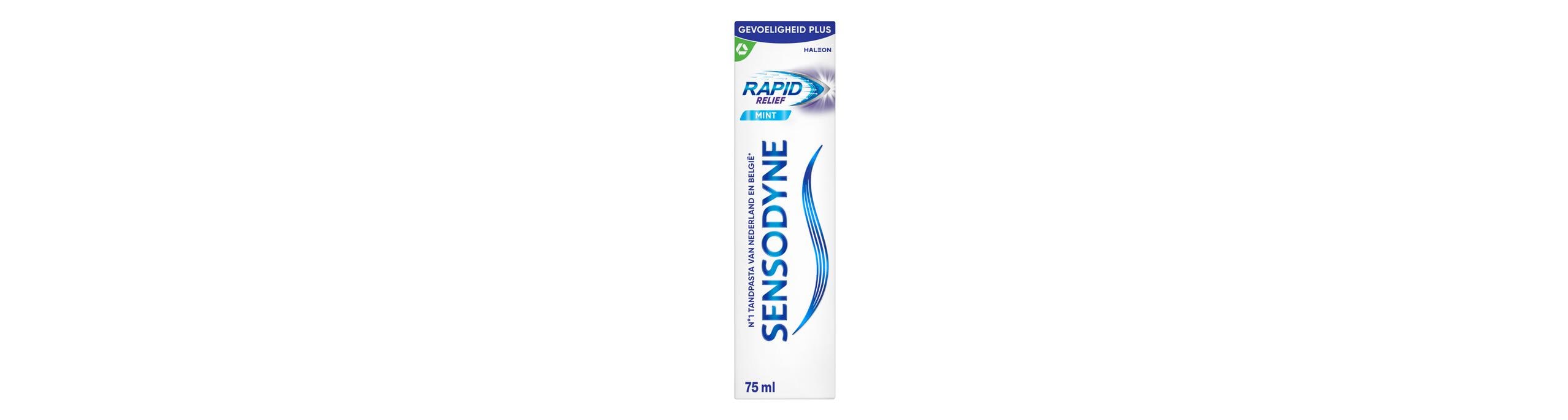 Sensodyne Rapid Relief Tandpasta Voor Gevoelige Tanden 75 ml