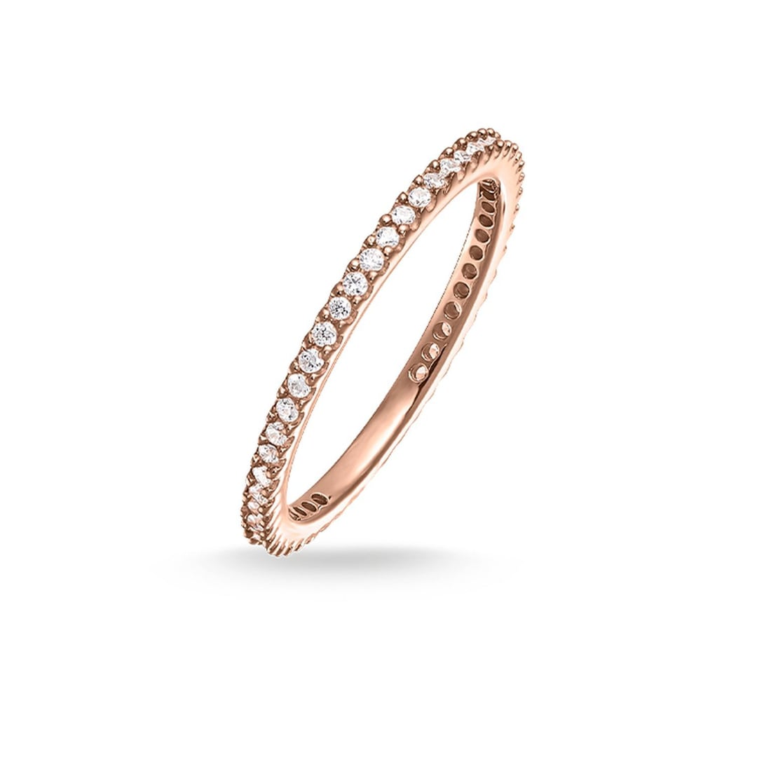 Thomas Sabo Sterling Silver Glam & Soul Eternityring Pavé
