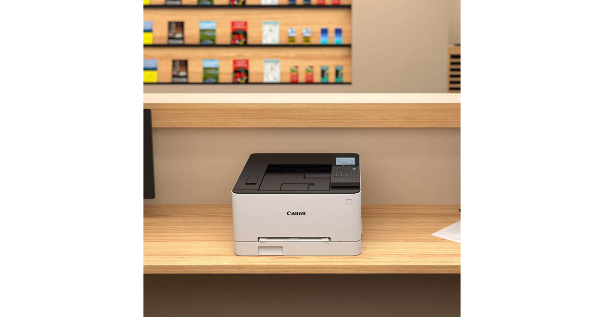 Canoni-Sensys LBP633Cdw kleurenlaserprinter  (Wit, LAN, Wi-Fi)