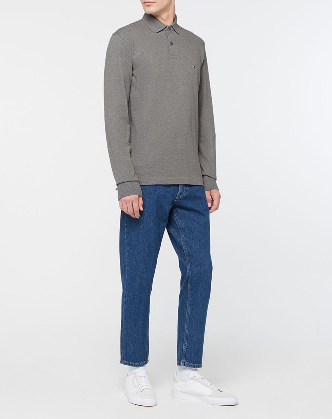 Tommy Hilfiger Polo Regular 1985 gris moyen