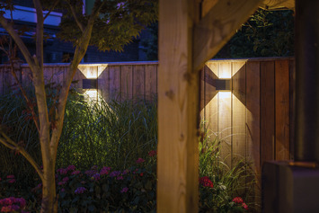 Garden Lights buitenlamp Mauri zwart 2-lichts 12 Volt