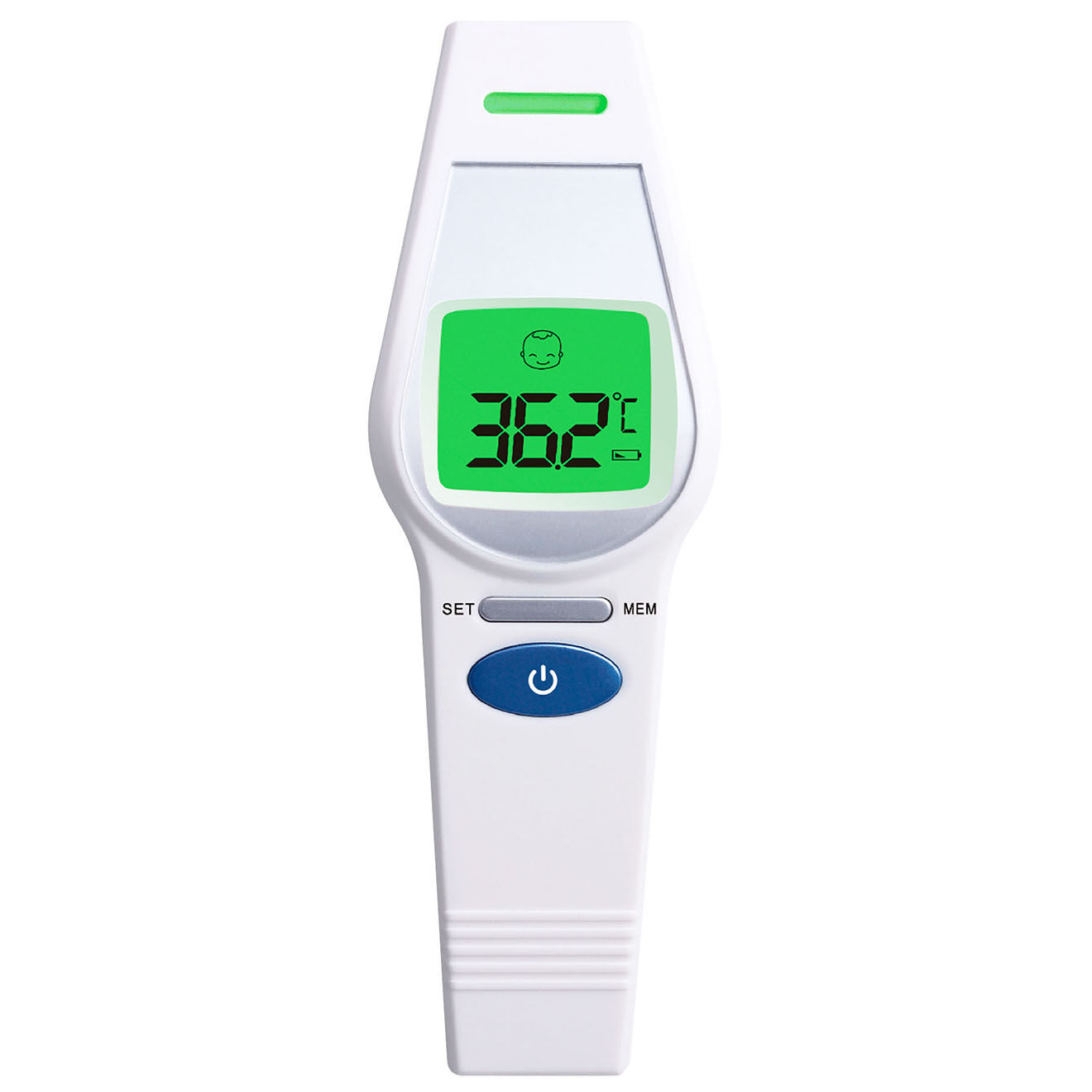 Yoghi Thermomètre frontal norme médicale blanc