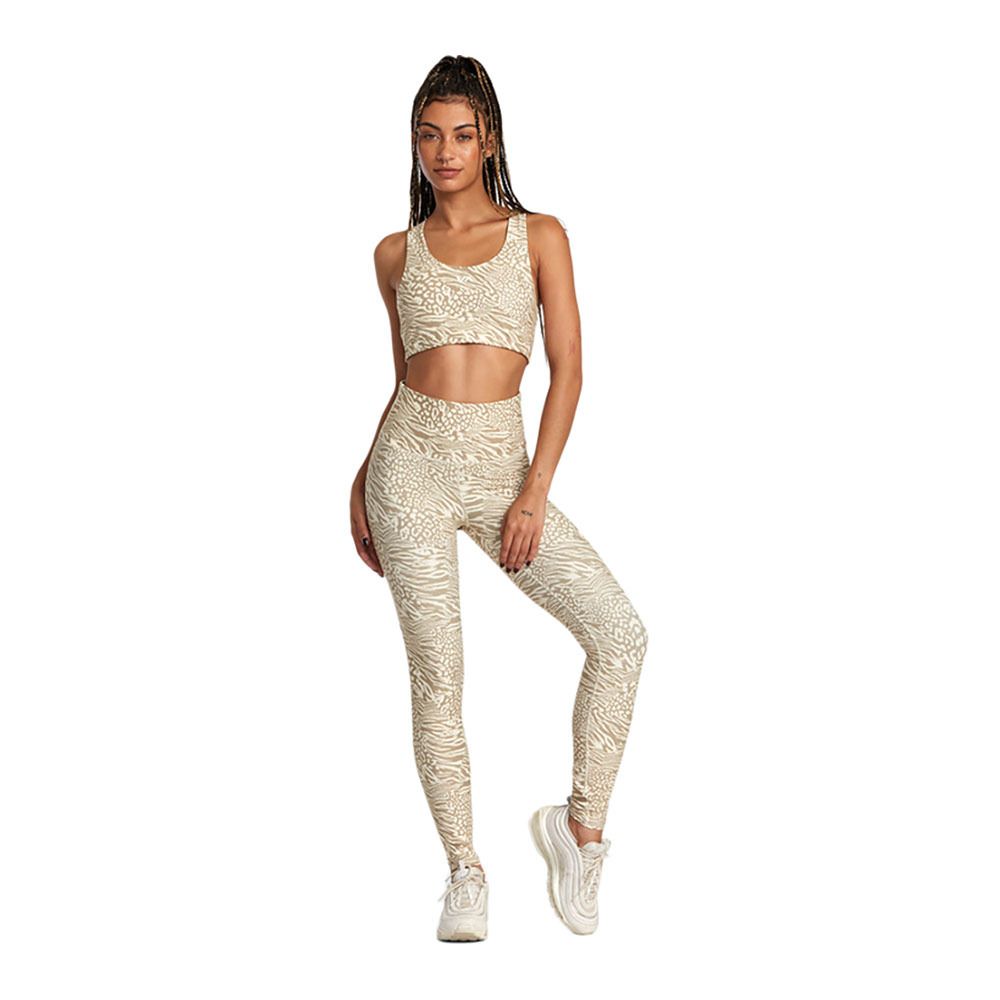 Rvca VA SPORT ESSENTIAL - Legging Femme zeetah