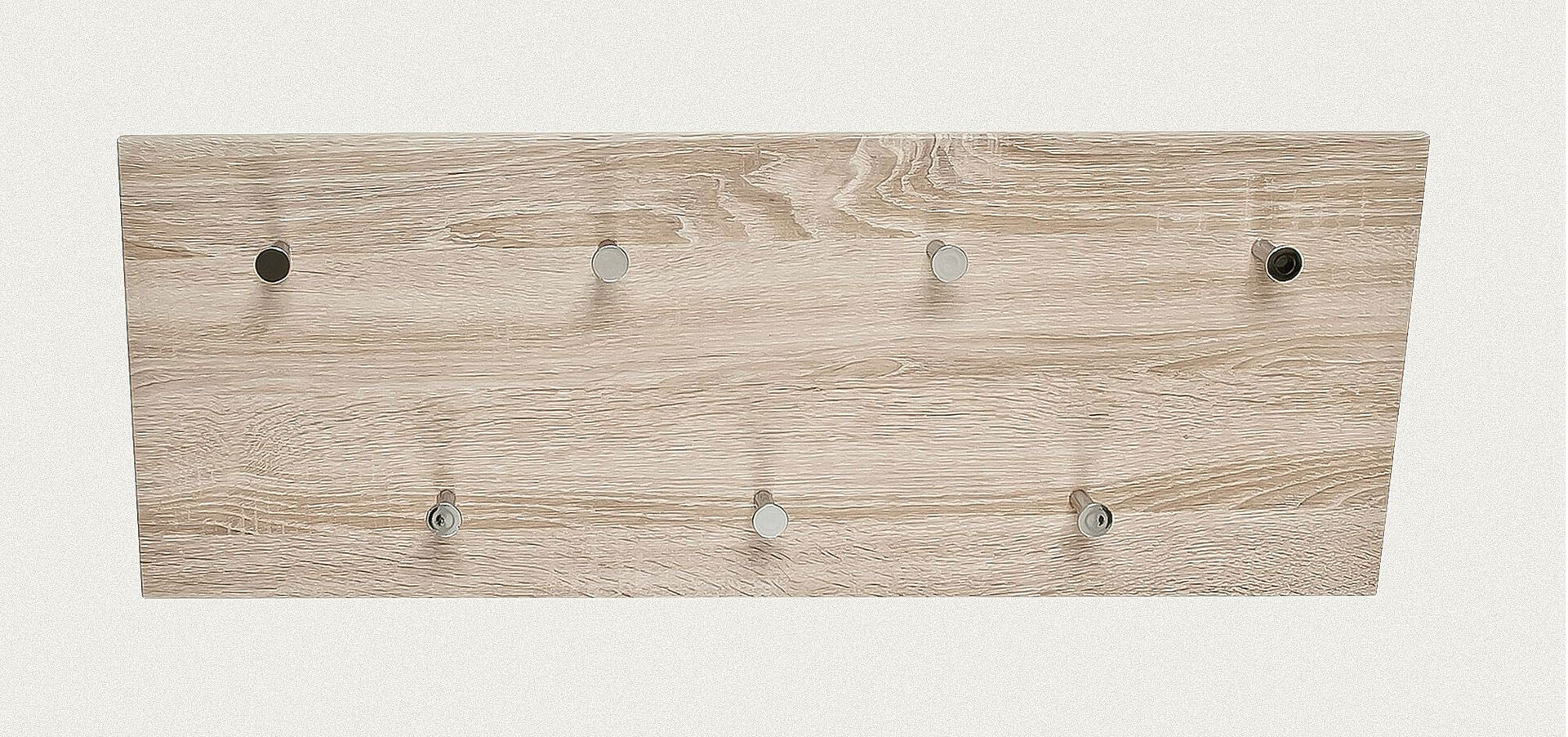 Wandgarderobe Big Eddy Weiß Hochglanz 80 x 30 x 5,5 cm