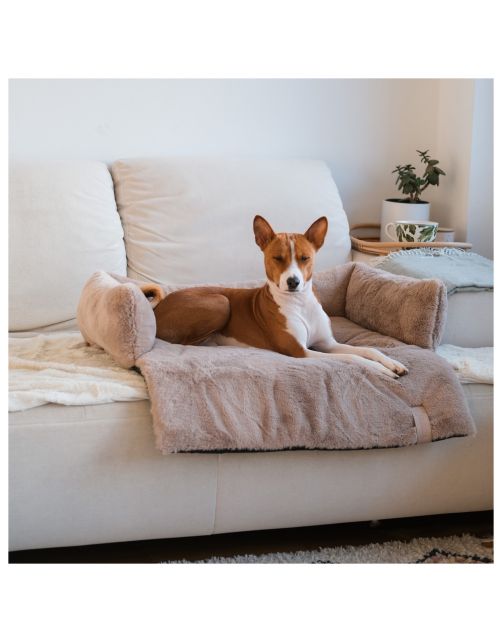 District 70 Nuzzle Sofa Bed Taupe - Hondenbank
