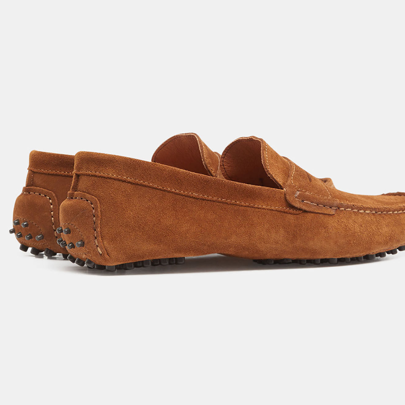 Comptoir GL Mocassins en Cuir camel