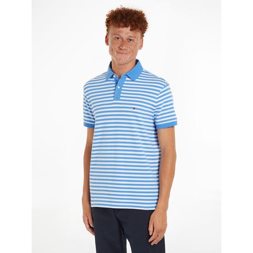 Tommy Hilfiger 1985 Polo T-shirt, Blue Spell/White, XL