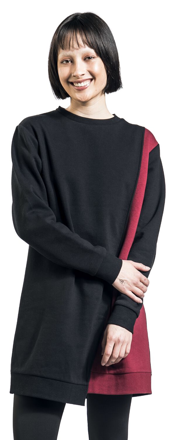 Robe sweat coupe asymétrique | RED by EMP Robe courte