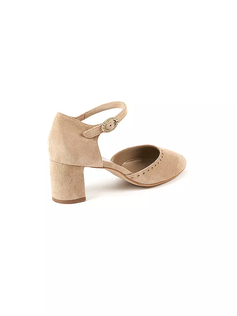DIRNDL & BUA Trachtenschuhe - Pumps beige