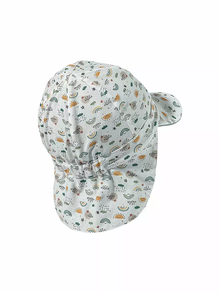STERNTALER Baby Wende Schirmmütze weiss