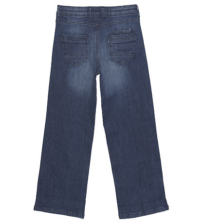 Creamie Jeans - Wide - Blåe Denim