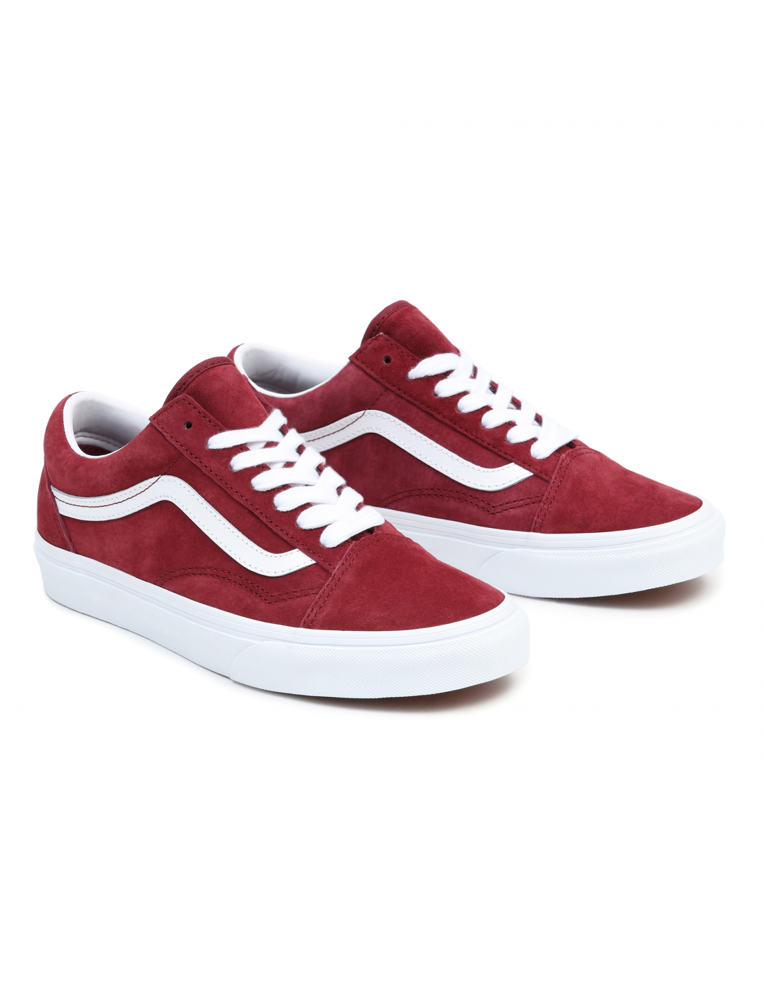 vans Sneakers femme ua old skool psde daim rouge