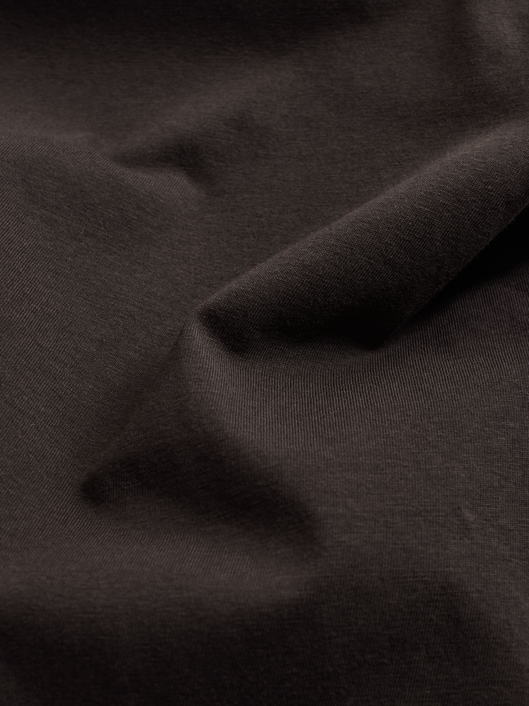 Zwart/Chocoladebruin/Wit - The Set verpakking van 3 relaxte T-shirts met korte mouwen van 100% katoen
