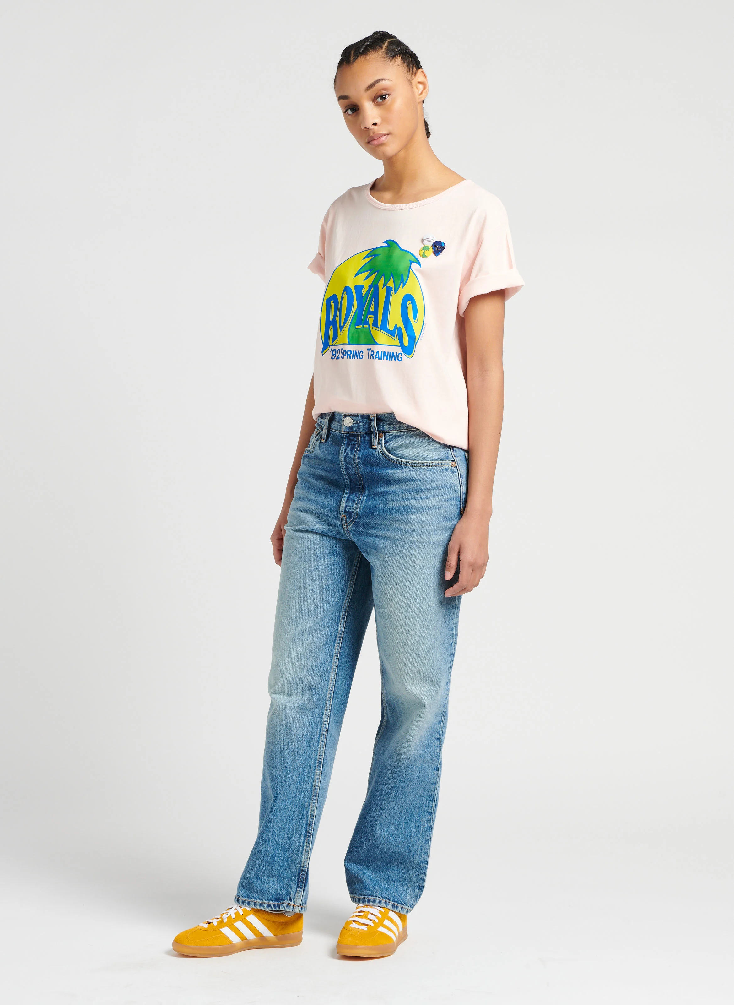 90S LOW SLUNG - Jean boyfriend en coton| Jean Délavé