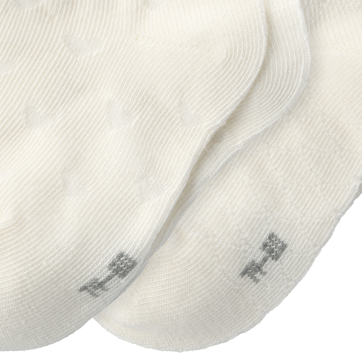 Topomini 2 Paar Mädchen Sneaker-Socken im Set cremeweiss