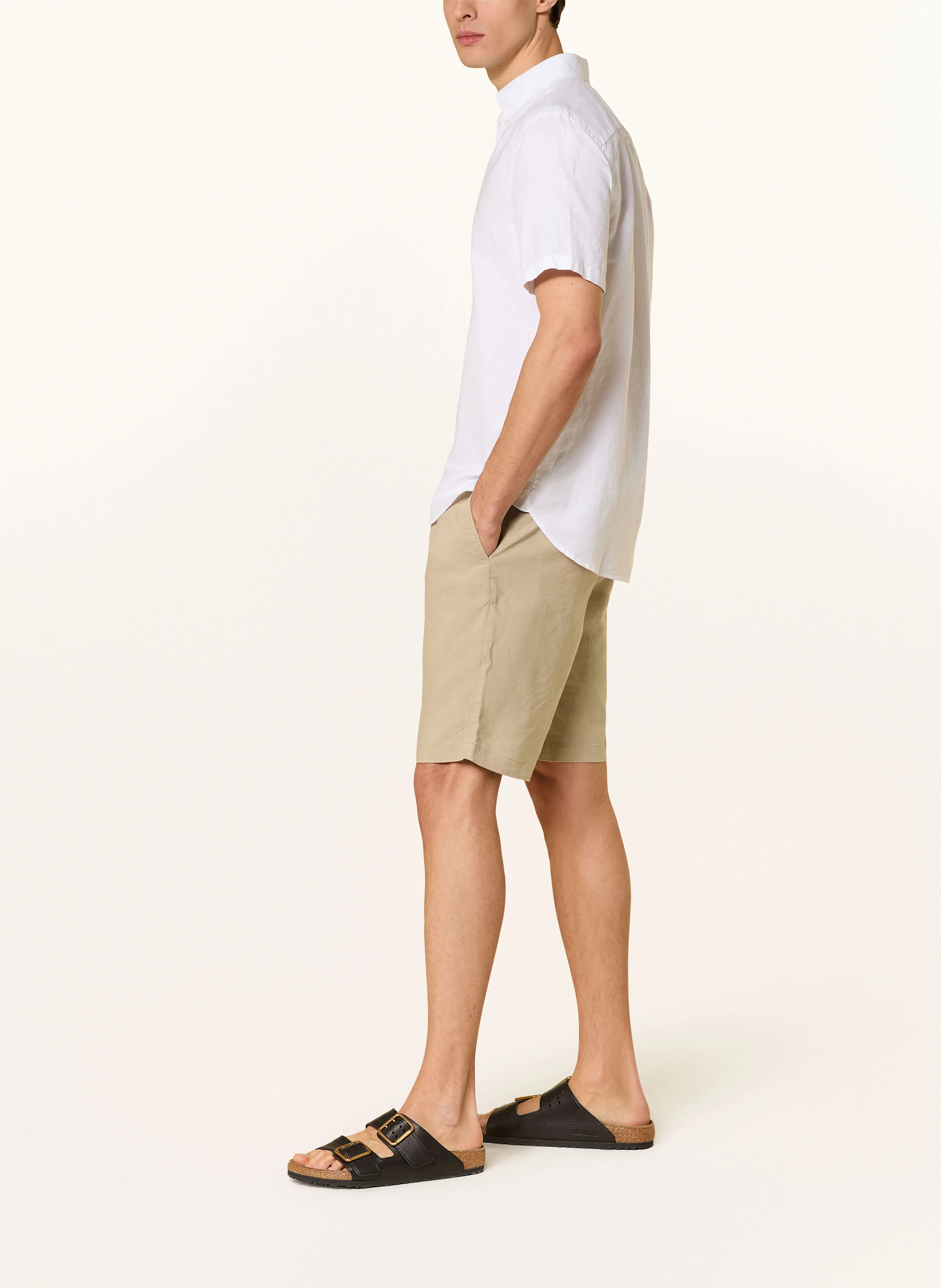 TOMMY HILFIGER Leinenshorts HARLEM Relaxed Tapered Fit