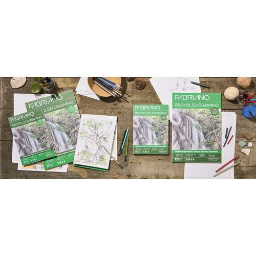 FABRIANO® RECYCLED DRAWING Zeichenblock