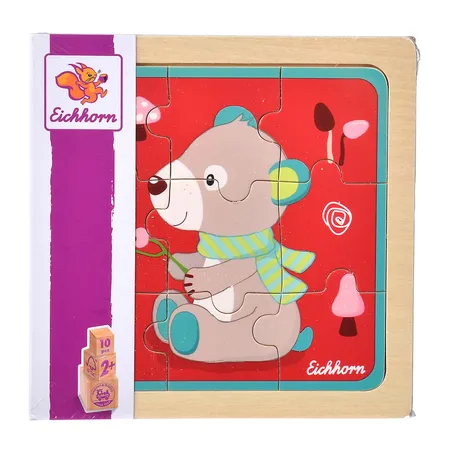 Eichhorn Einlegepuzzle Friends, 1 Stück, 6-fach sortiert