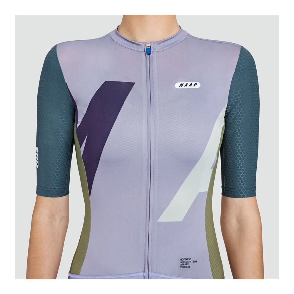 Maap DELTA PRO HEX JERSEY - Maillot Femme purple ash