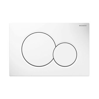 Geberit Sigma 01 drukplaat glans wit