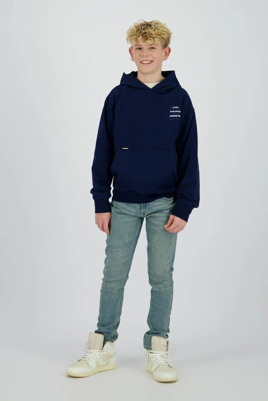 Raizzed hoodie donkerblauw