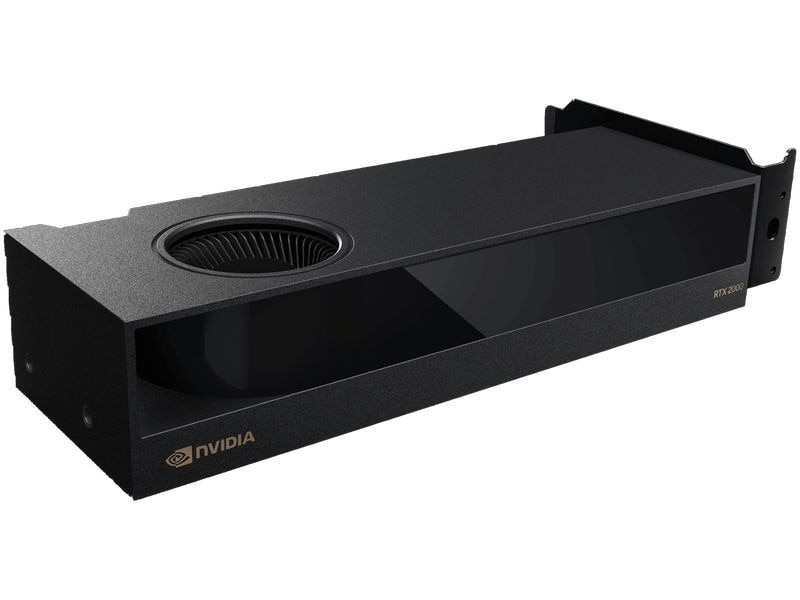 PNY Grafikkarte NVIDIA RTX 2000 Ada Generation 16 GB Professionelle Raytracing-GPU mit 16 GB GDDR6-Speicher