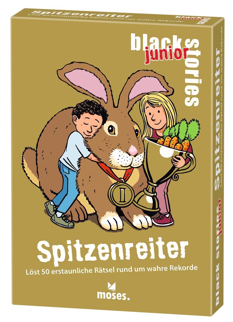 Rätselkarten BLACK STORIES JUNIOR - SPITZENREITER