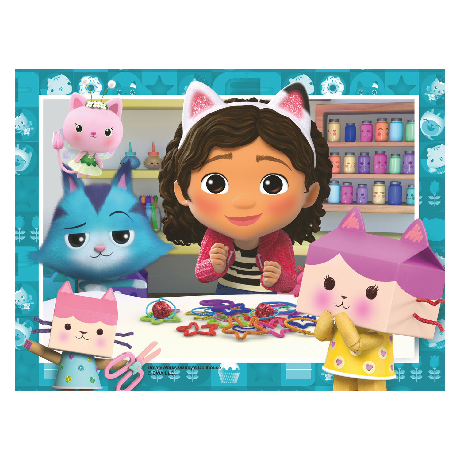 Gabby's Poppenhuis Legpuzzel 4in1