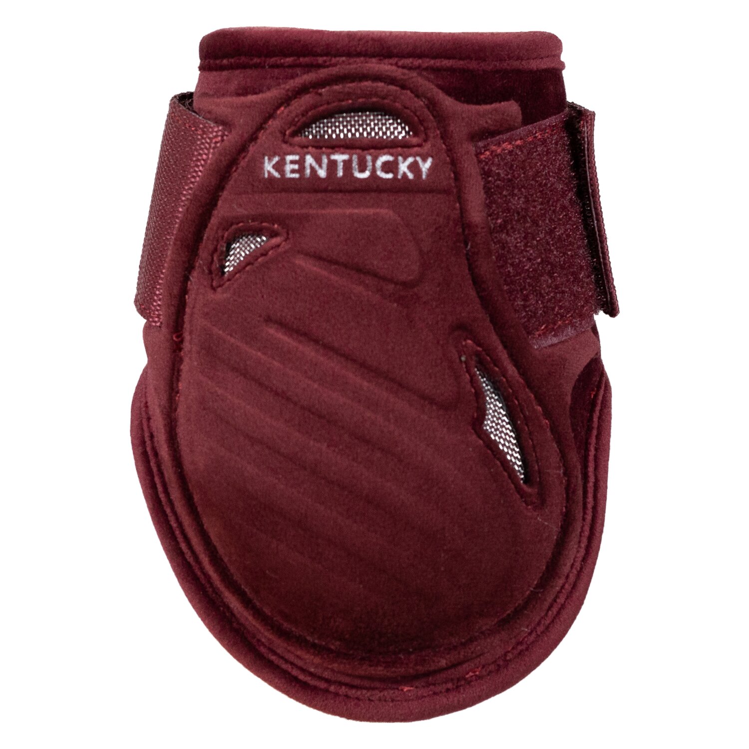 KENTUCKY Streichkappen Young Horse Velvet  - bordeaux