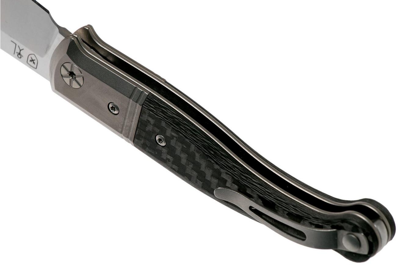 LionSteel Gitano Carbonfiber GT01 CF zakmes, Gudy van Poppel design