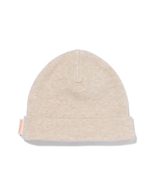 bonnet en bambou côtelé pour bébé