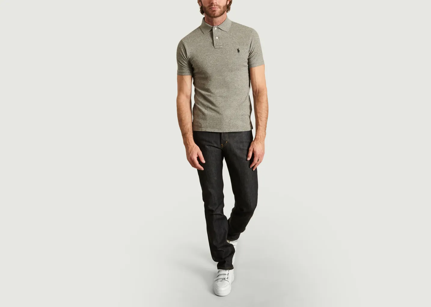 Polo Cintré en Coton Piqué Polo Ralph Lauren