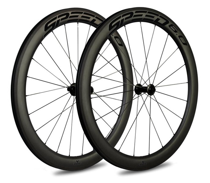 Veltec Speed 6.0 Carbon Hjulsæt til Fælgbremse Matsort