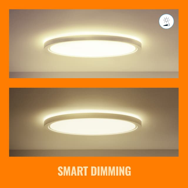 WiZ SuperSlim loftslampe 22W RGB
