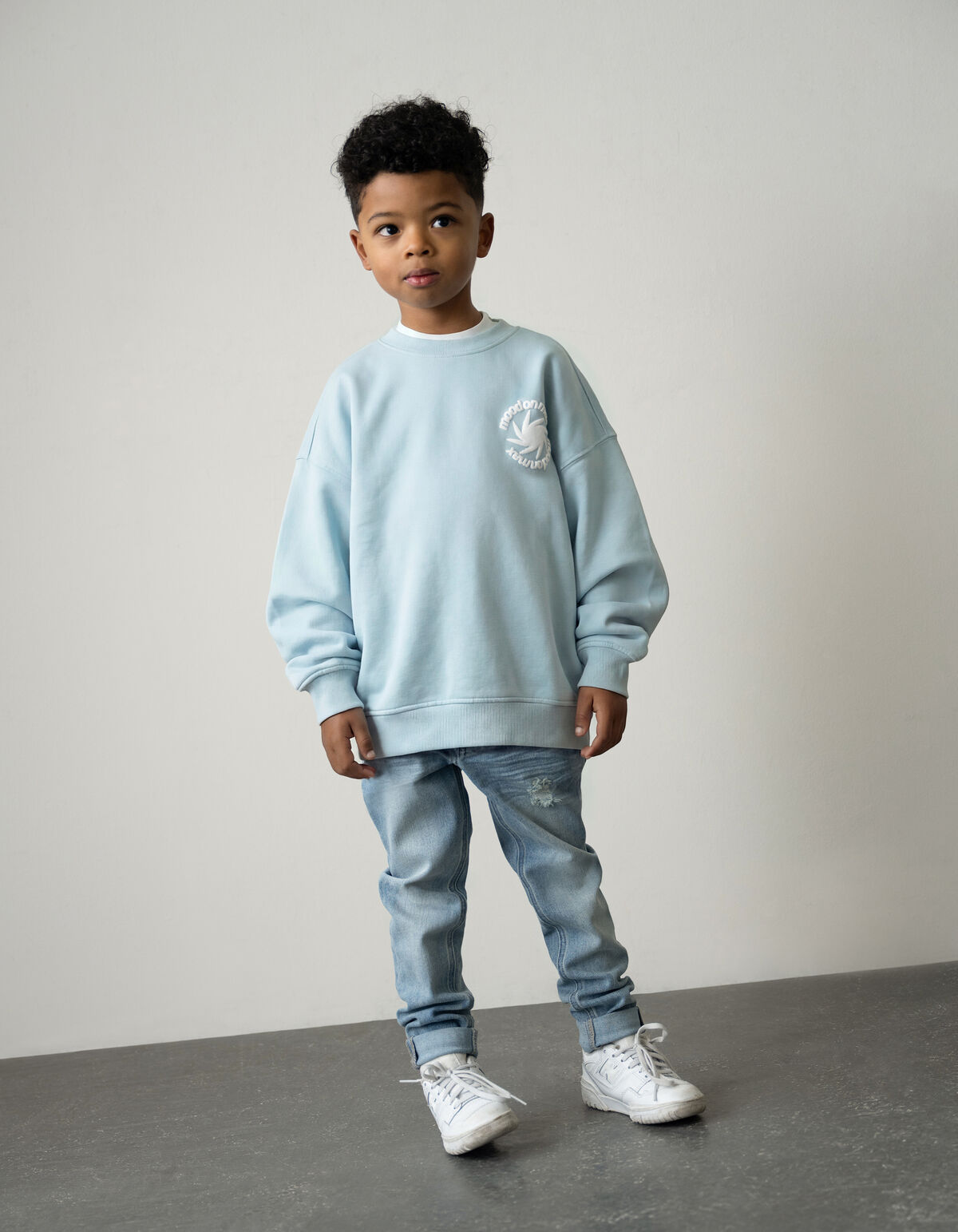 Tapered Fit Jeans Lichtblauw