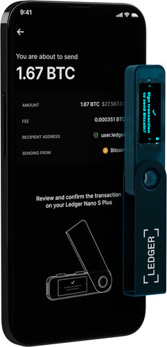 Ledger Nano S Plus Sapphire Blue